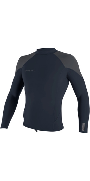 2026 O'Neill Hombres Reactor -2 1.5mm Camiseta De Manga Larga 5080 - Slate / Grafito / Hume